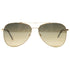 Calvin Klein Gradient Lens Shiny Gold Sunglasses